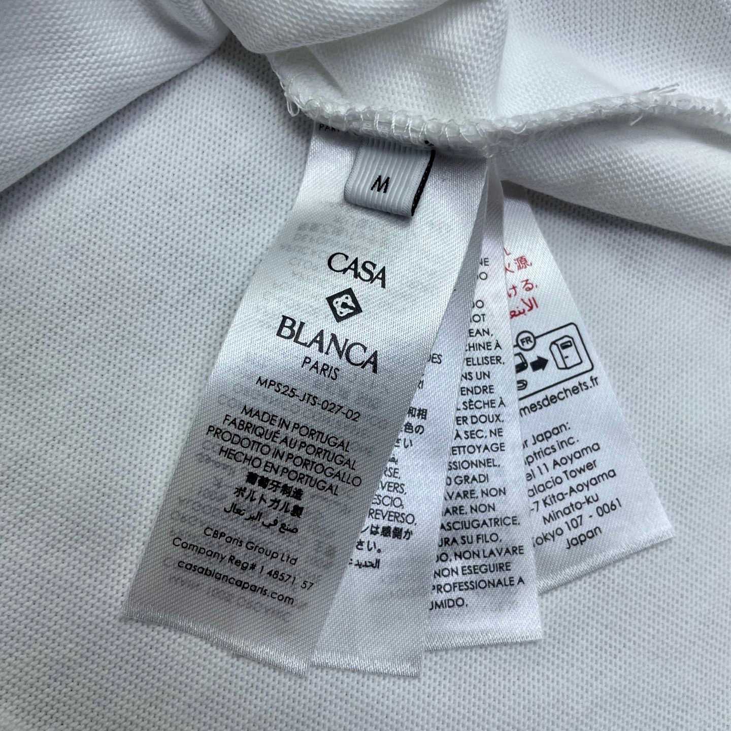 Casablanca printed T-shirt   C948 - 
