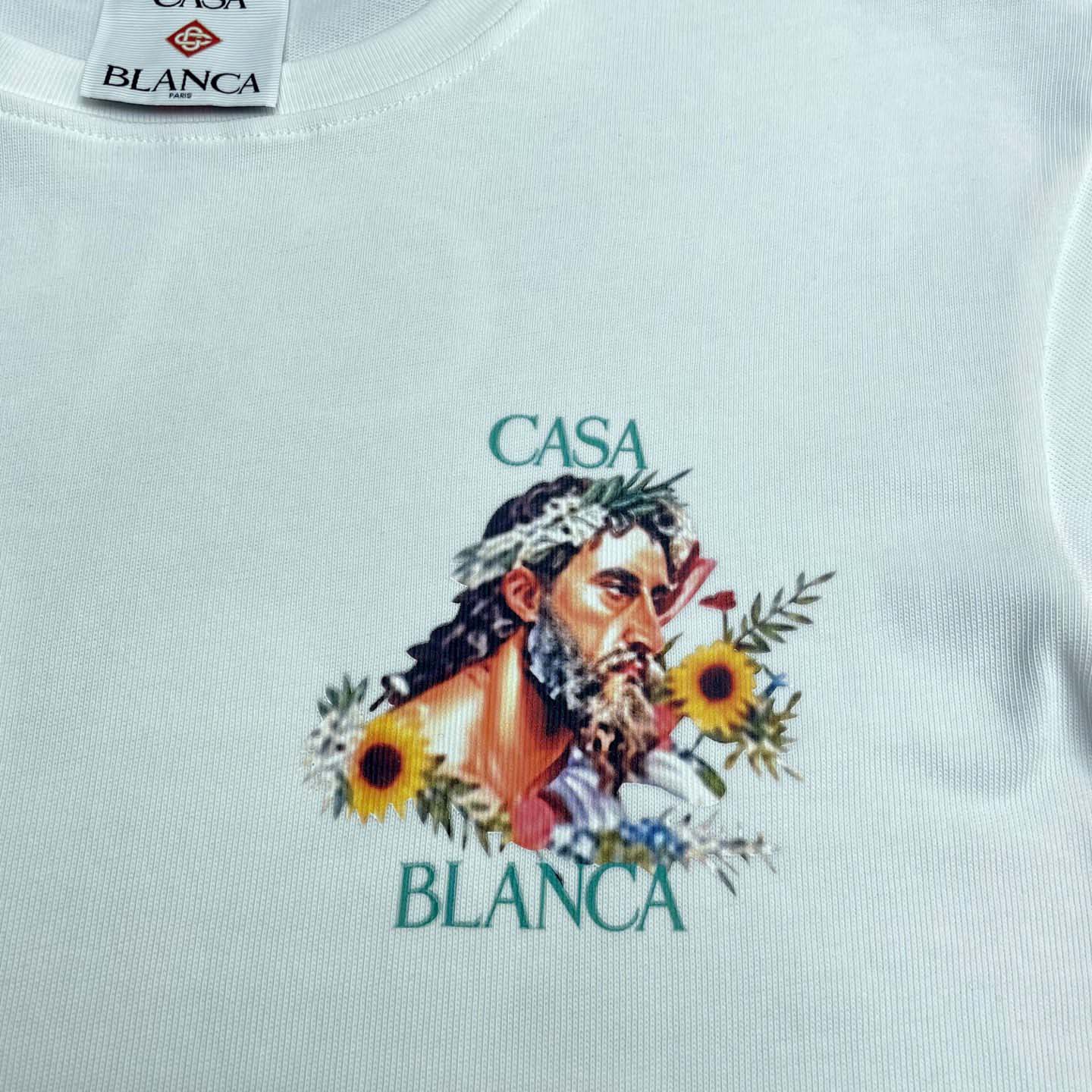Casablanca printed T-shirt   C948 - 