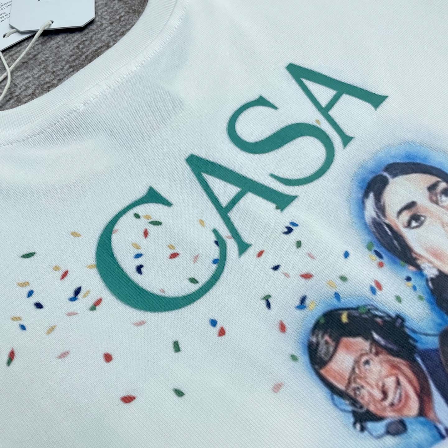 Casablanca printed T-shirt   C948 - 