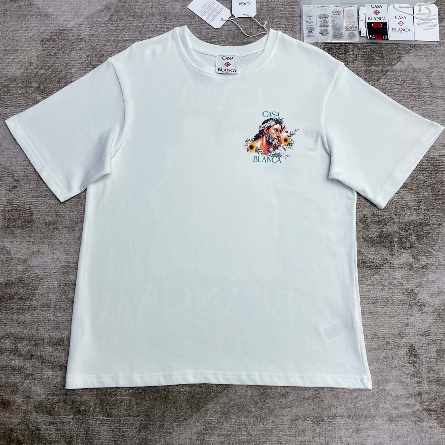 Casablanca printed T-shirt   C948 - DesignerGu