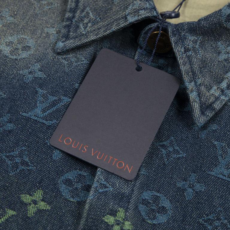 Louis Vuitton Rainbow Monogram Short-Sleeved Denim Shirt - 