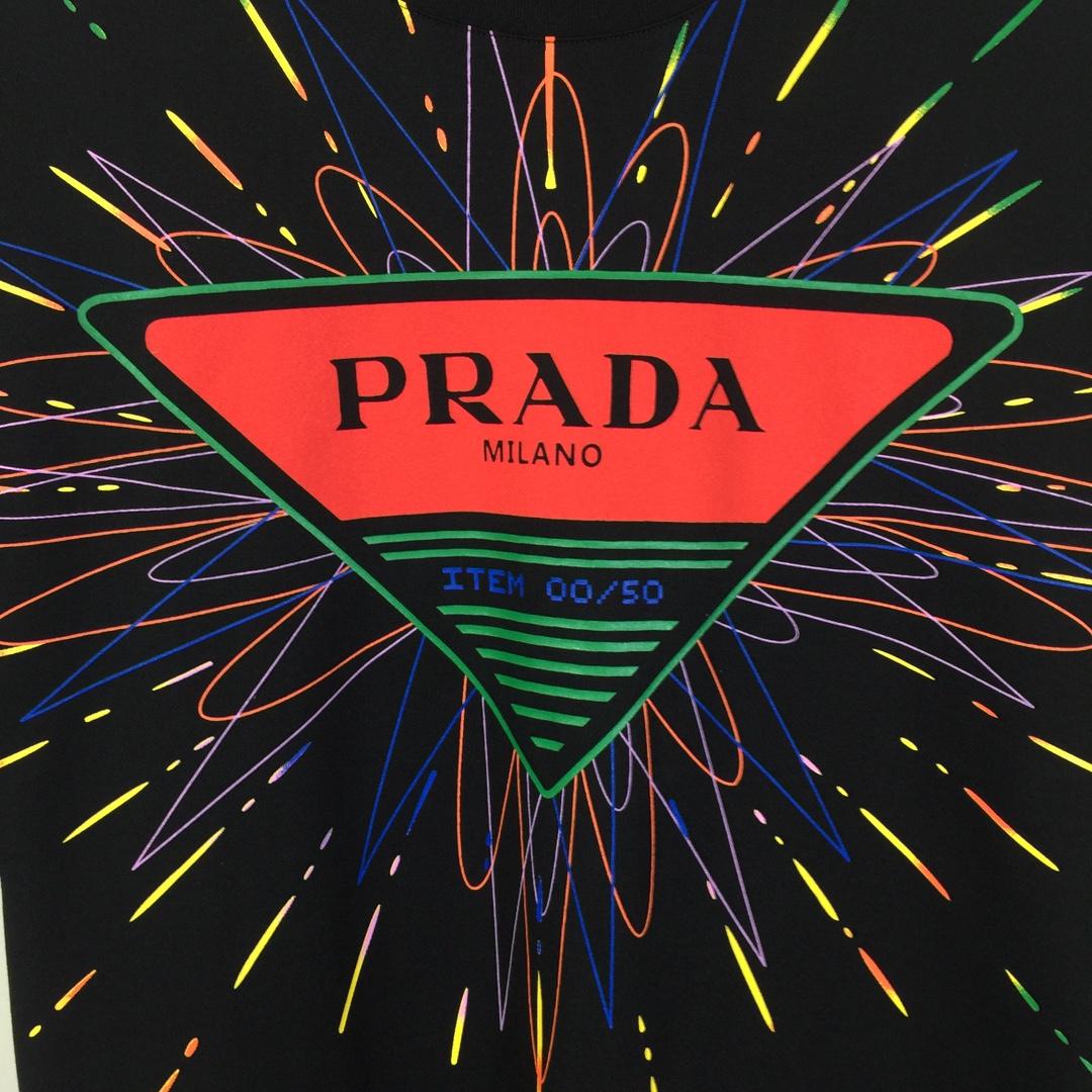Prada Cotton T-Shirt - DesignerGu
