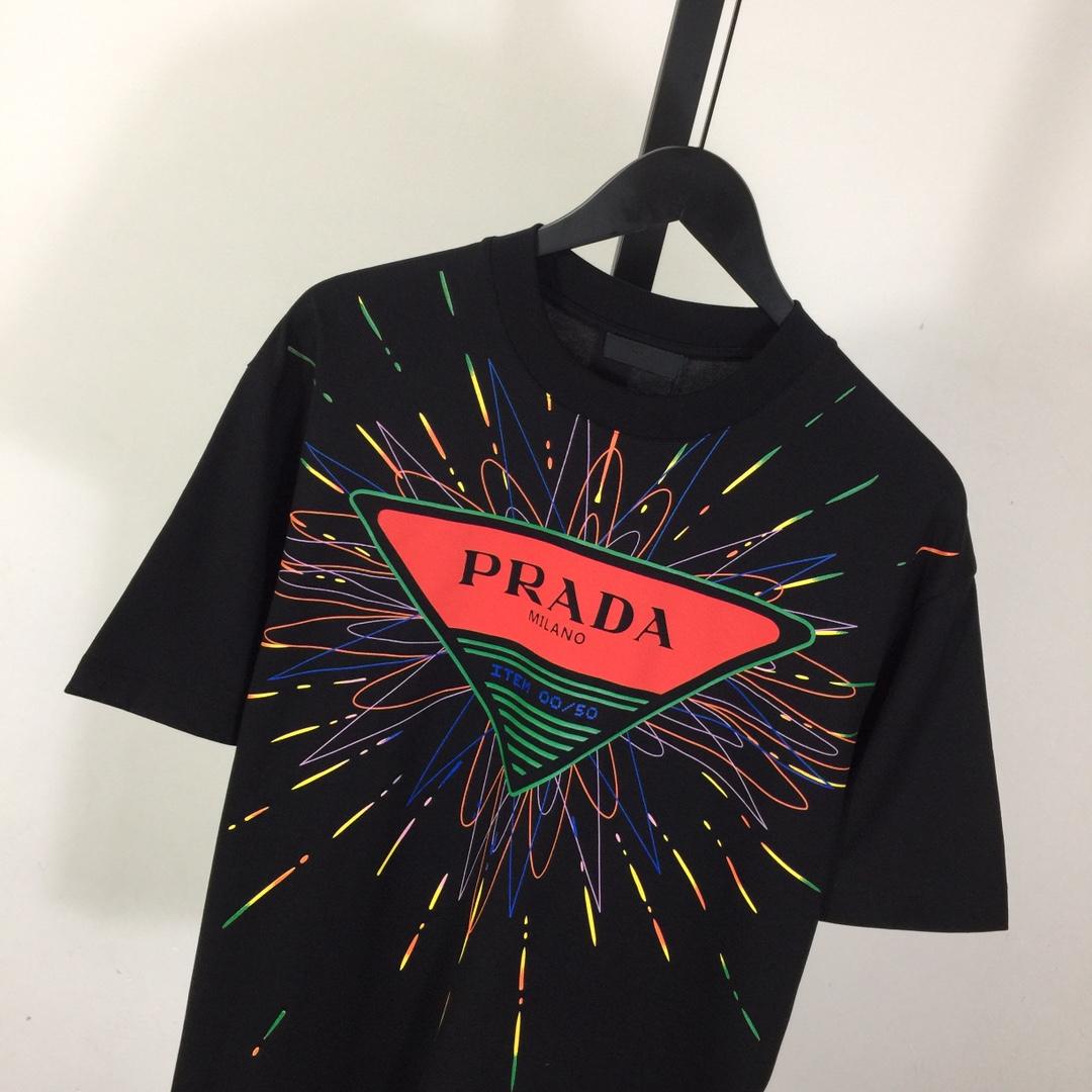 Prada Cotton T-Shirt - DesignerGu