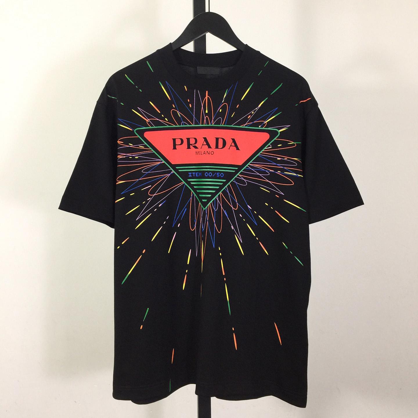 Prada Cotton T-Shirt - DesignerGu