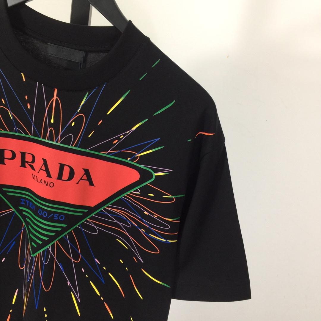 Prada Cotton T-Shirt - DesignerGu