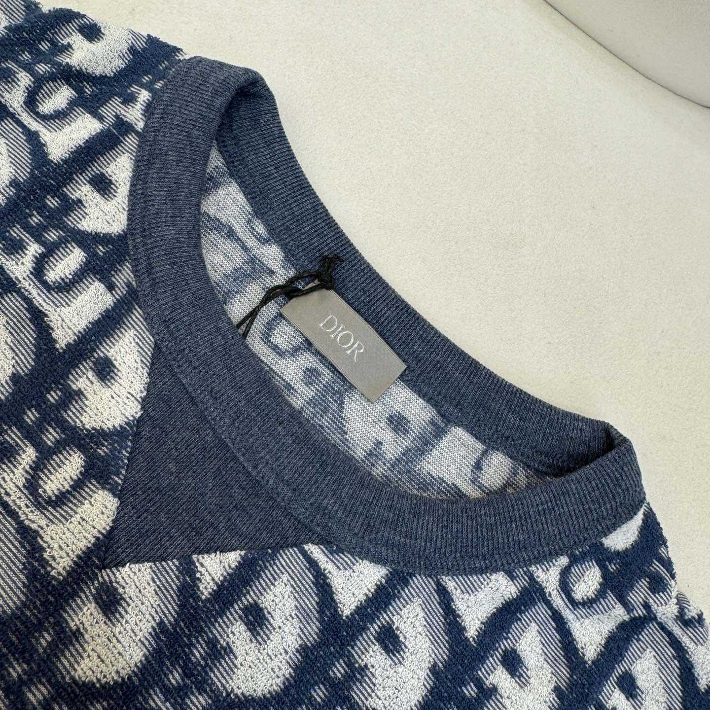 Dior Oblique T-Shirt, Relaxed Fit  - DesignerGu