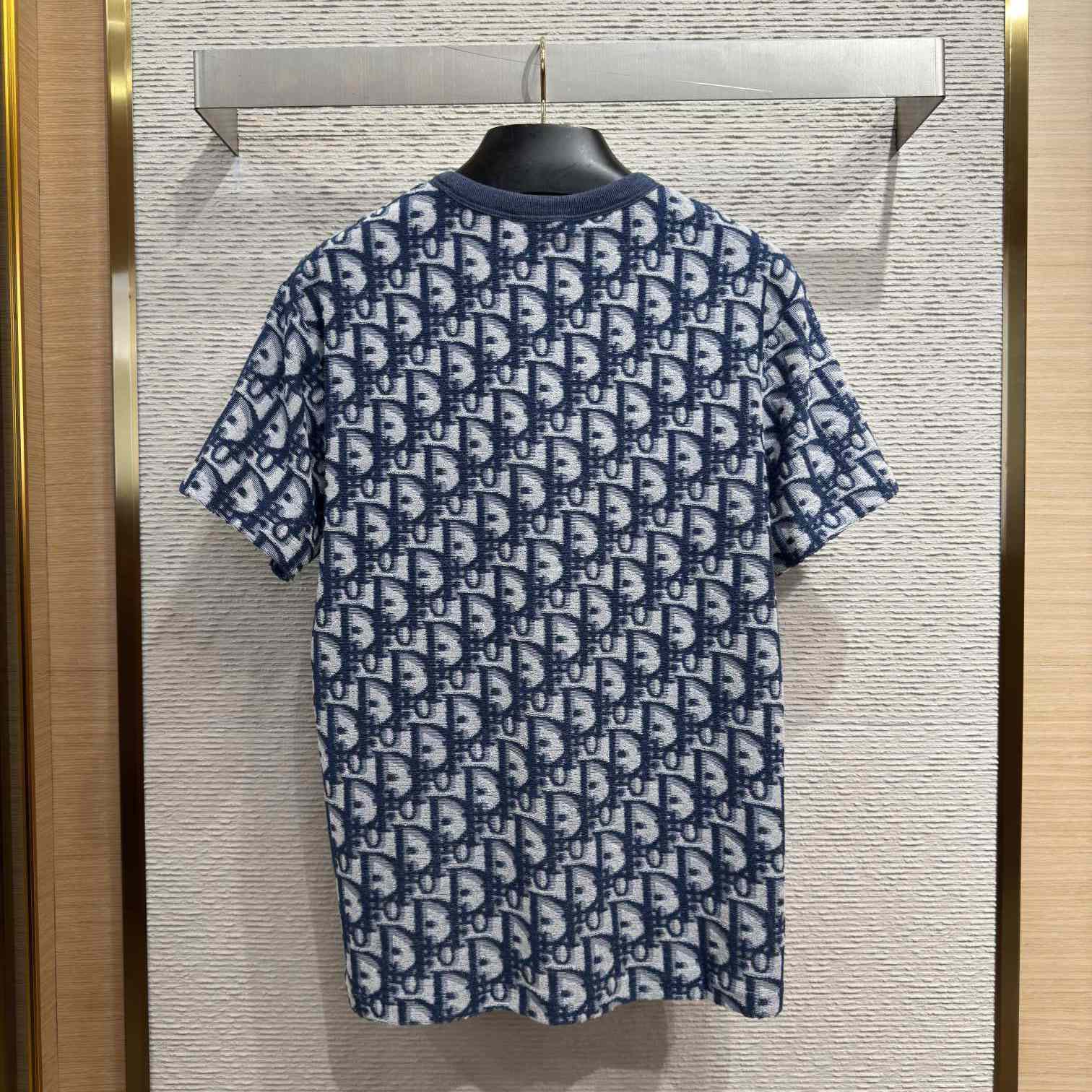 Dior Oblique T-Shirt, Relaxed Fit  - DesignerGu