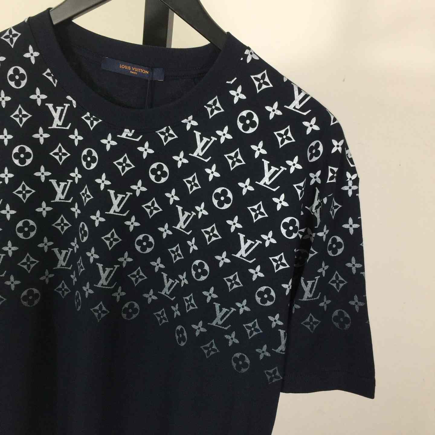 Louis Vuitton Gradient Cotton T-Shirt    1AFBB7 - 
