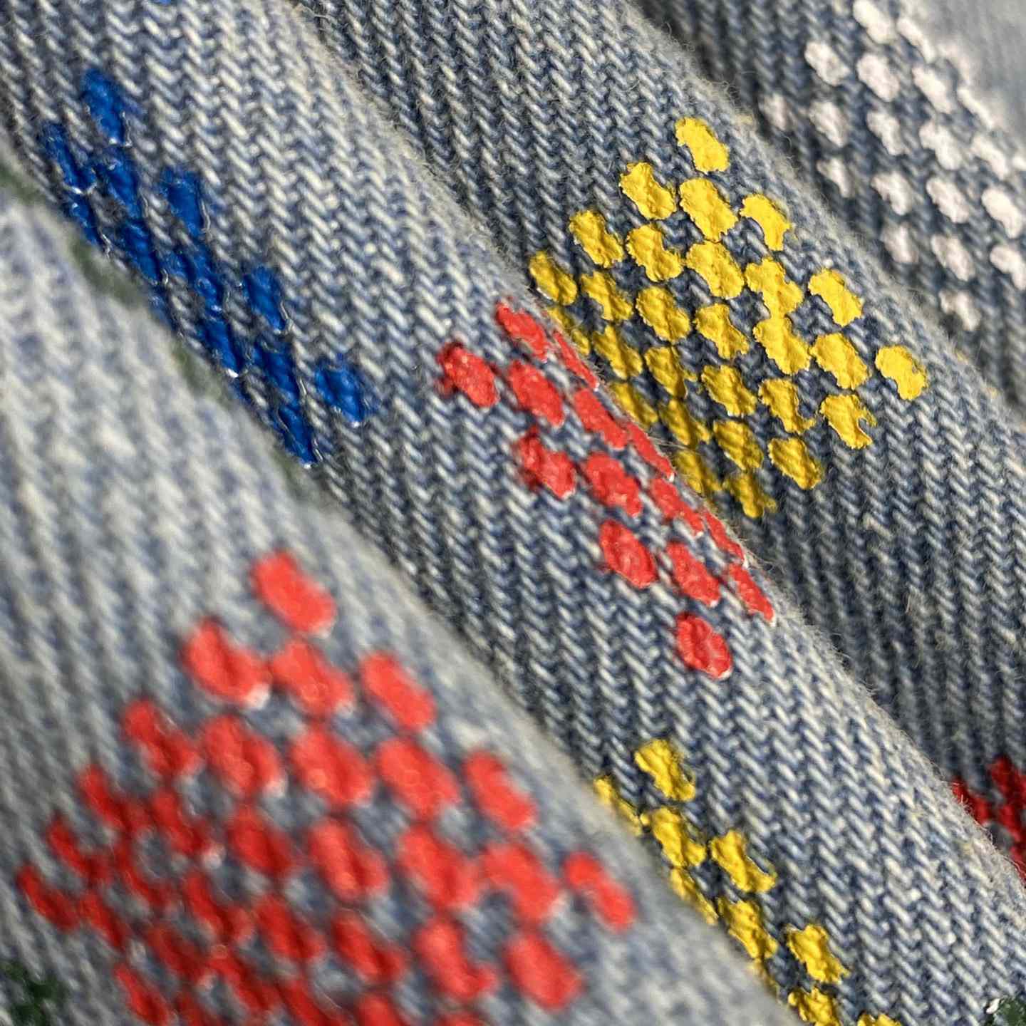 Louis Vuitton Damier Denim Trucker Jacket    1AHBE2 - 