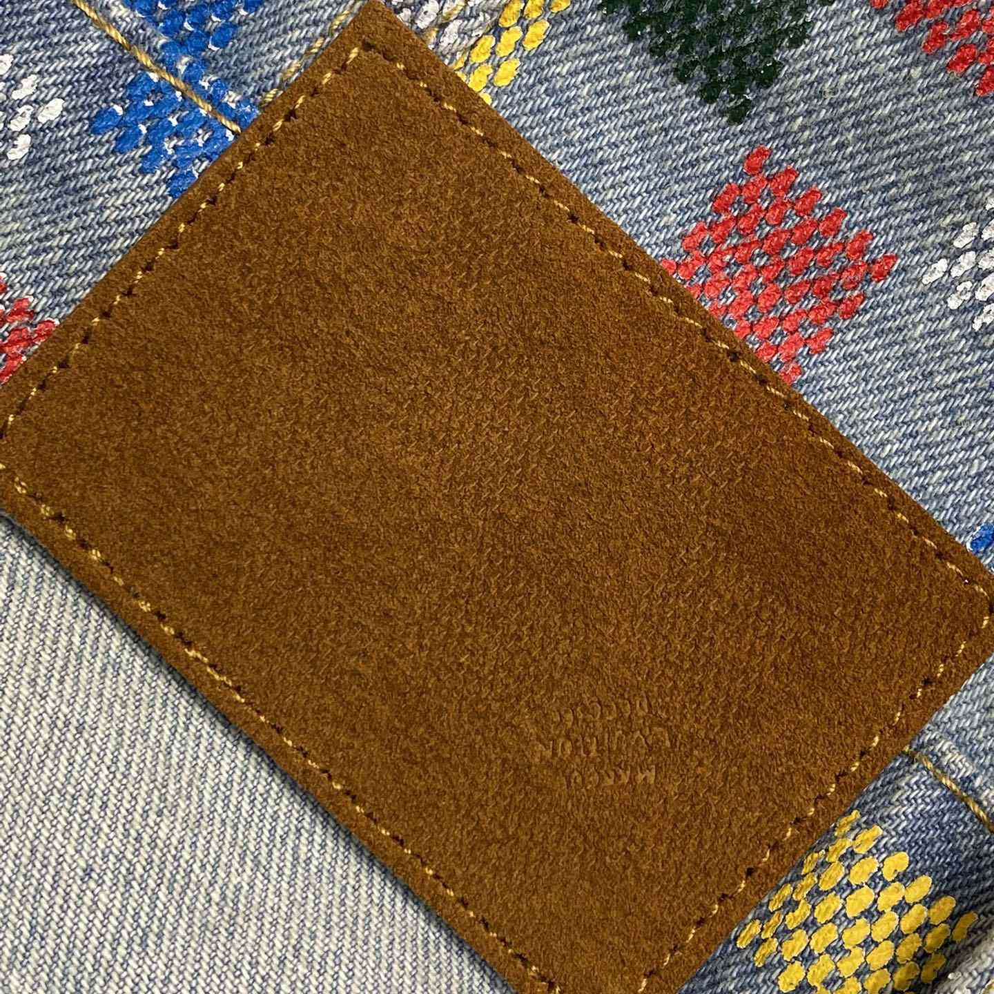 Louis Vuitton Damier Denim Trucker Jacket    1AHBE2 - 