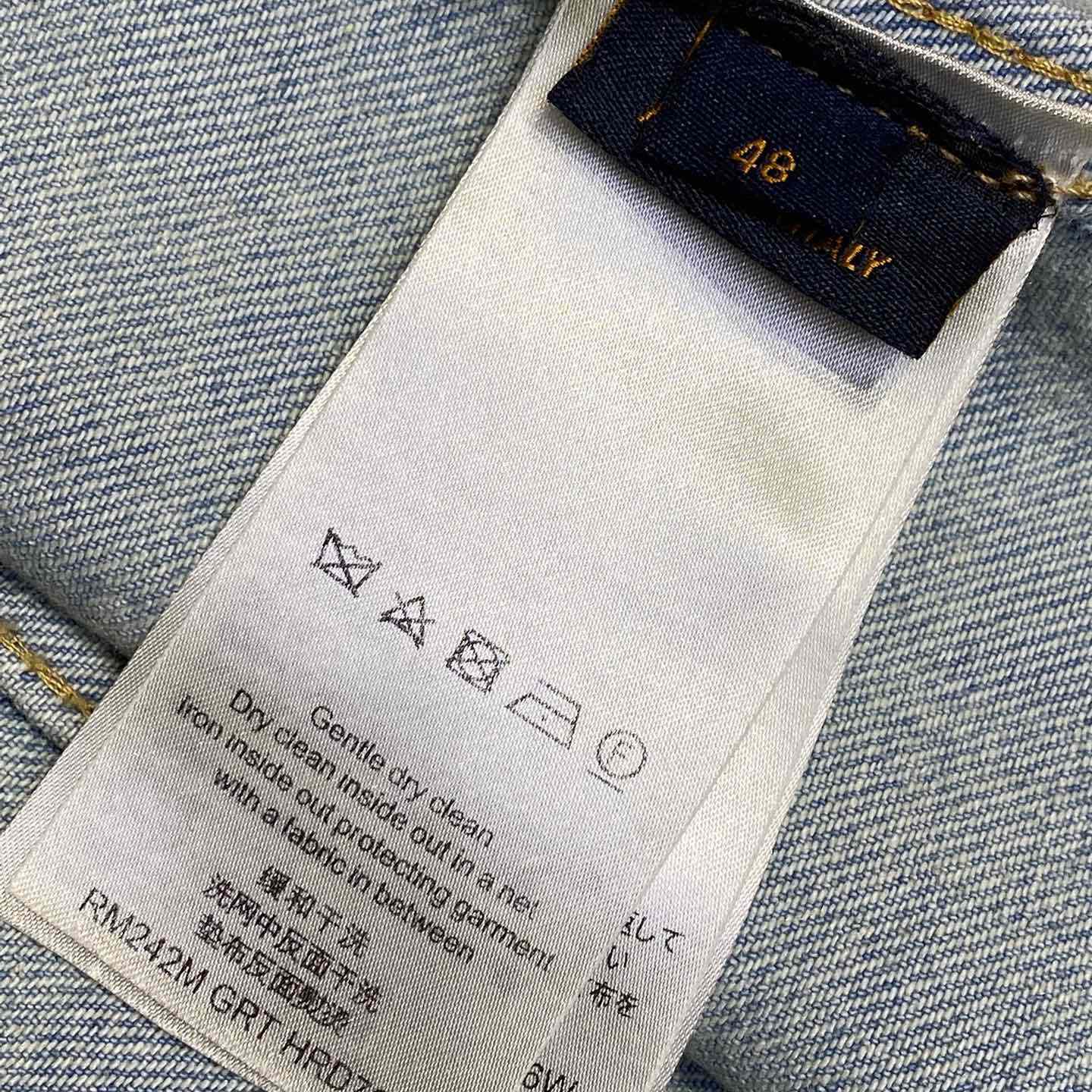 Louis Vuitton Damier Denim Trucker Jacket    1AHBE2 - 