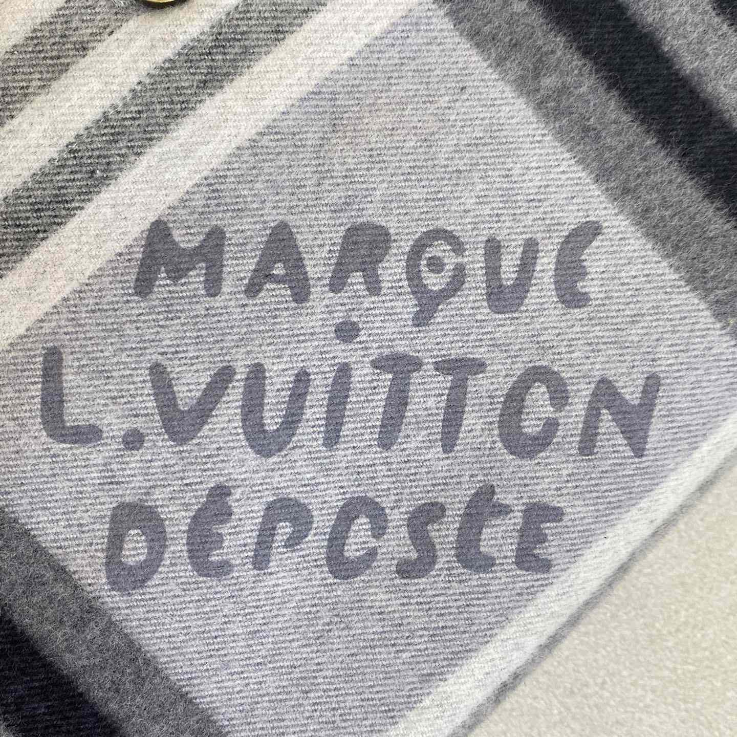 Louis Vuitton Long-Sleeved Cotton Flannel Shirt  1AFXST - 