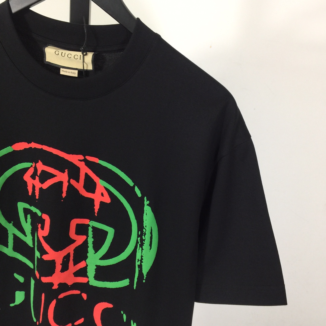 Gucci Printed Cotton Jersey T-shirt - 