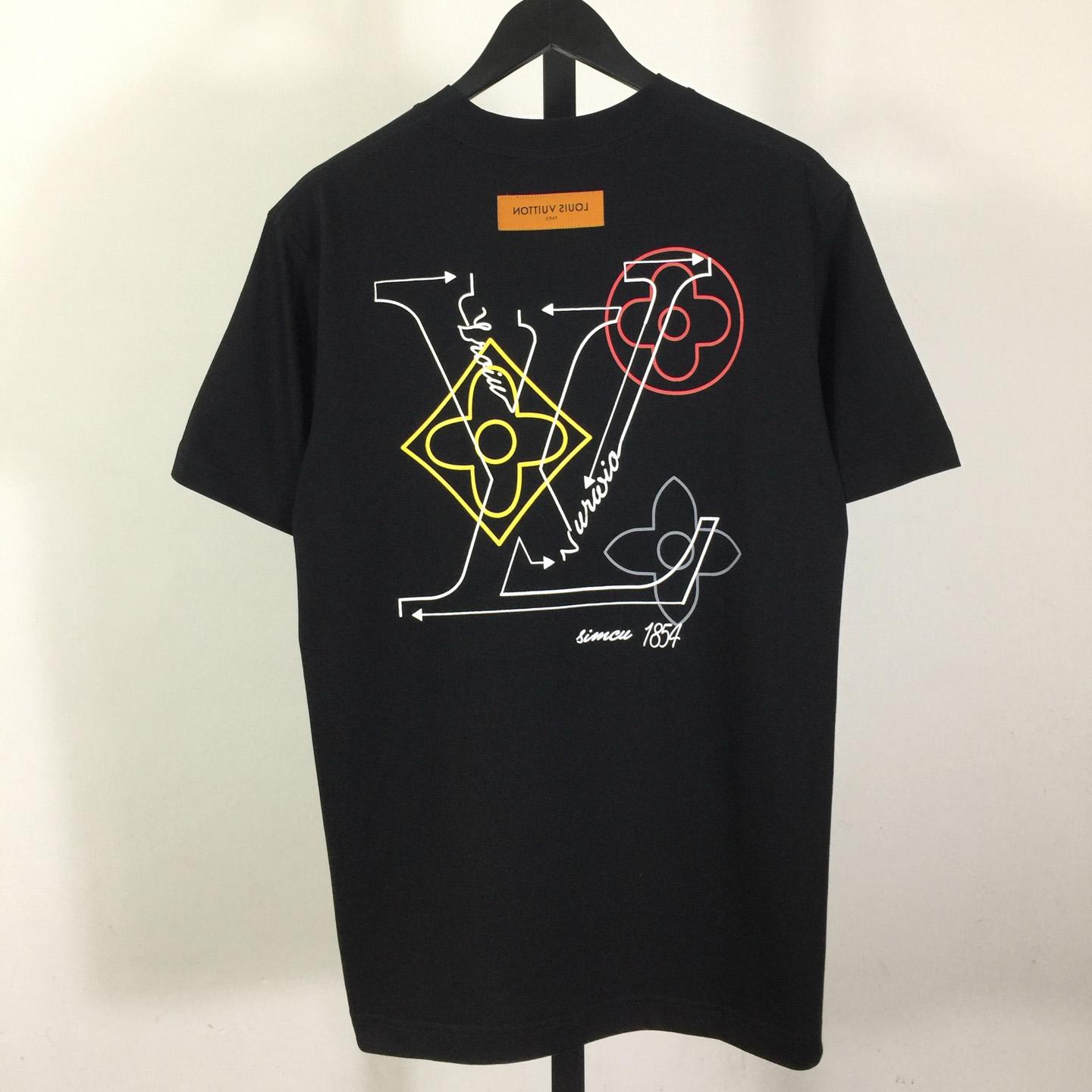 Louis Vuitton Cotton T-Shirt     - DesignerGu