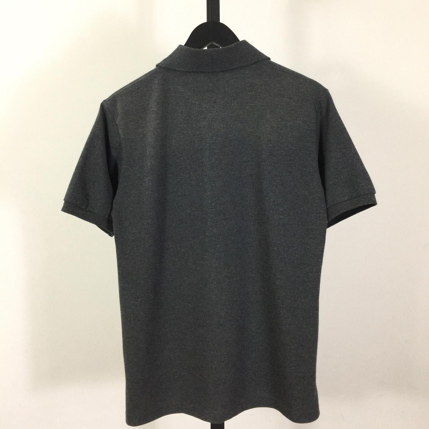 Saint Laurent Wool Knit Polo Top  - 