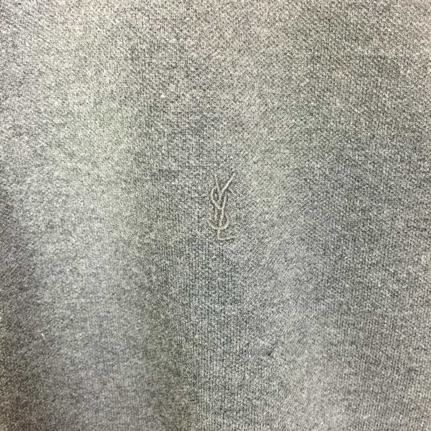 Saint Laurent Wool Knit Polo Top  - 