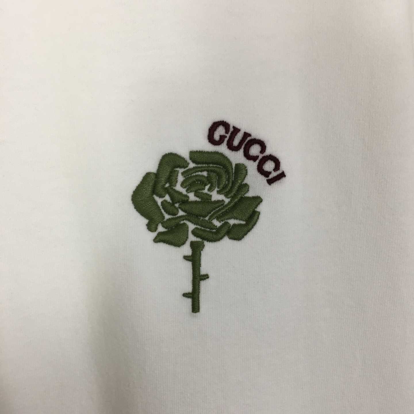 Gucci Cotton Jersey T-shirt With Embroidery - 
