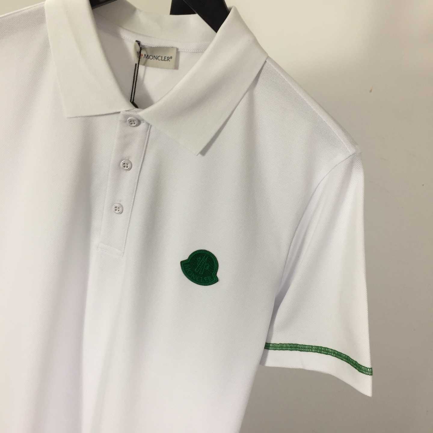 Moncler logo-patch Cotton Polo Shirt - 