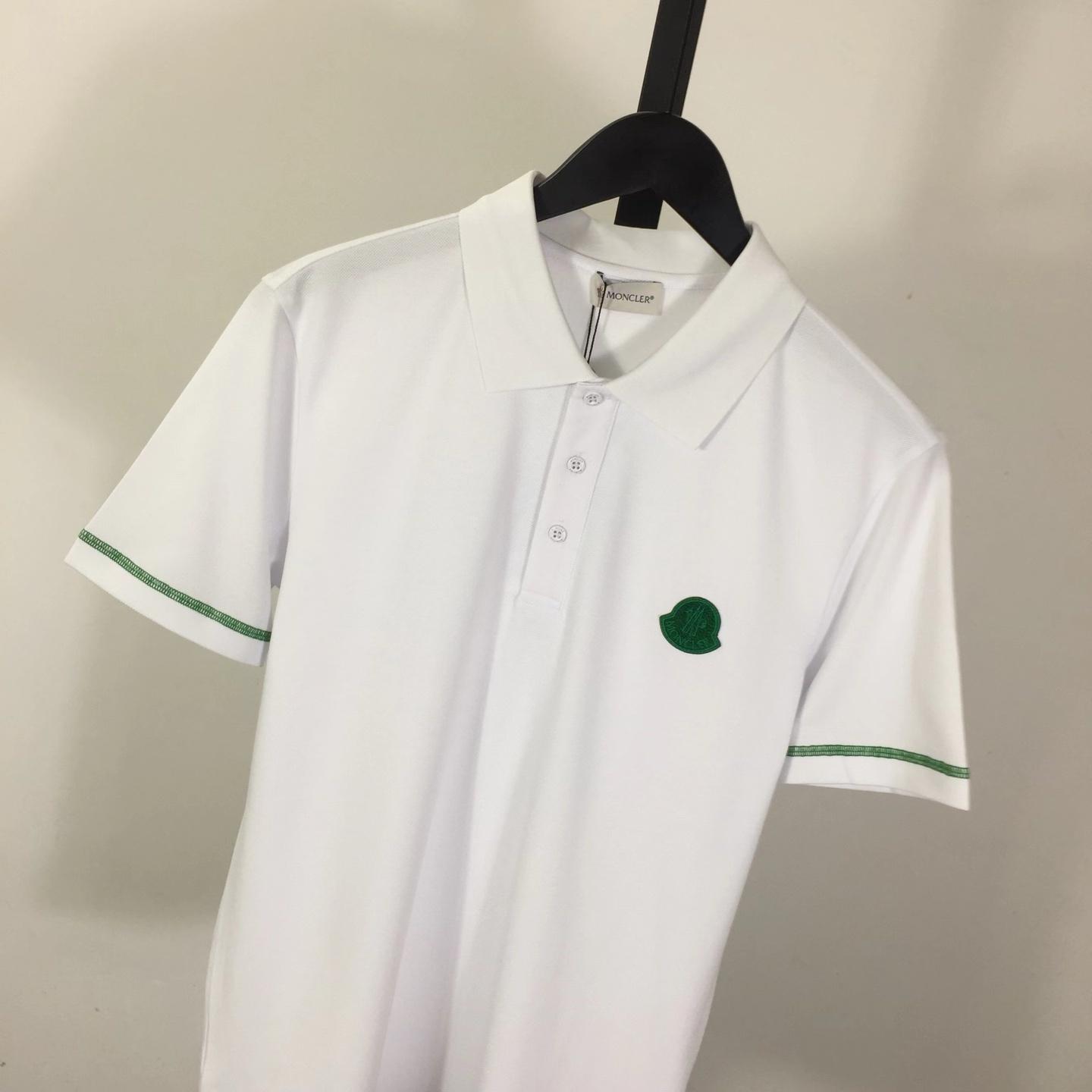 Moncler logo-patch Cotton Polo Shirt - 