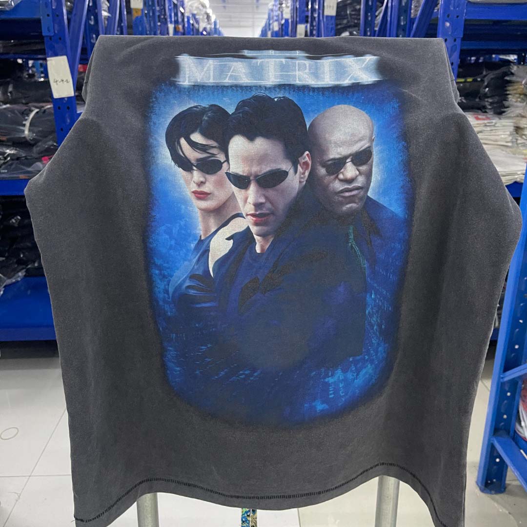 Saint Michael 25SS The Matrix“ vintage Tee - DesignerGu