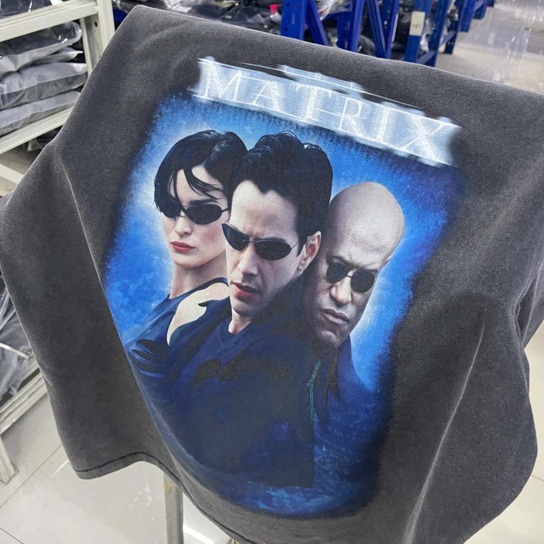 Saint Michael 25SS The Matrix“ vintage Tee - DesignerGu