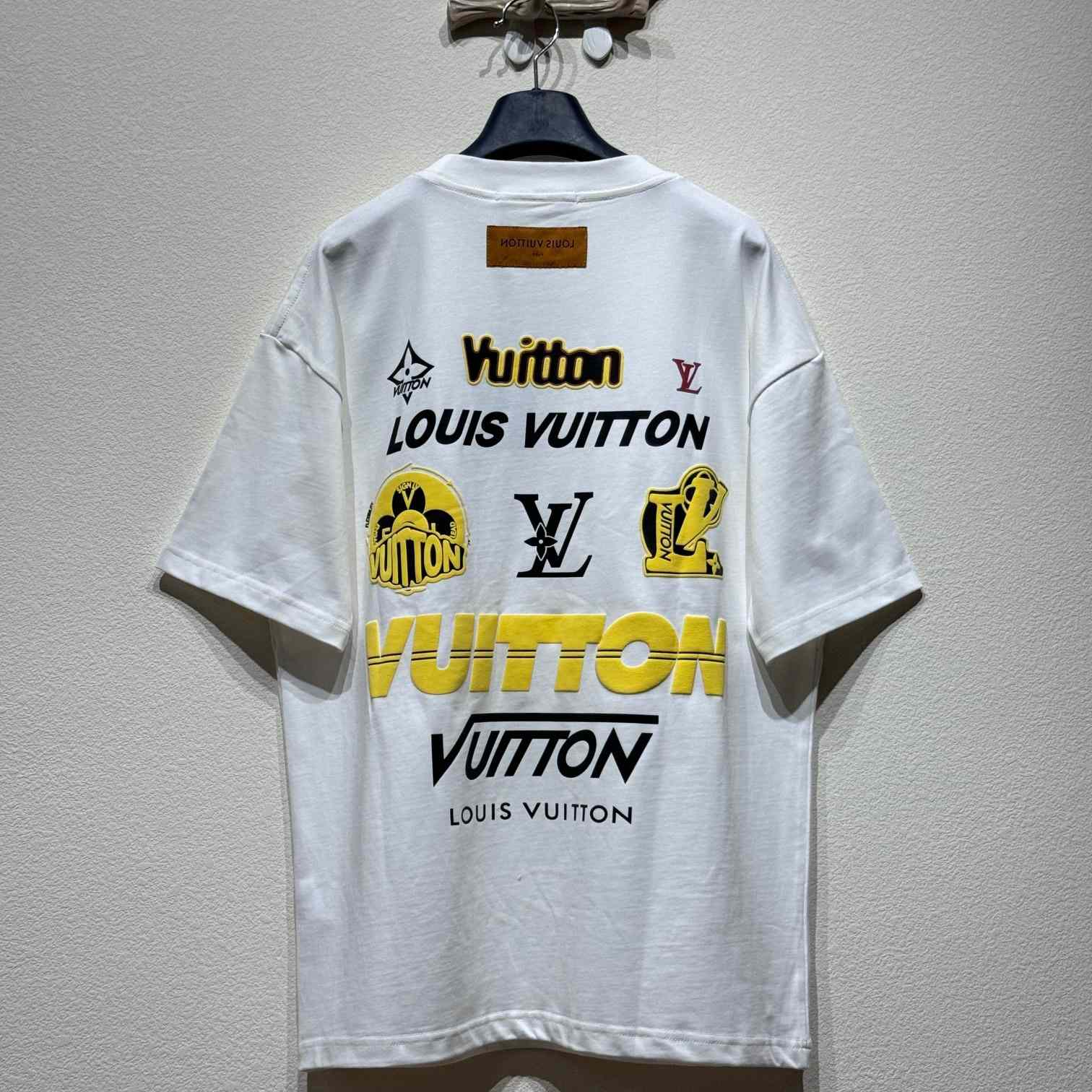 Louis Vuitton Short-Sleeved Cotton Crewneck    - 