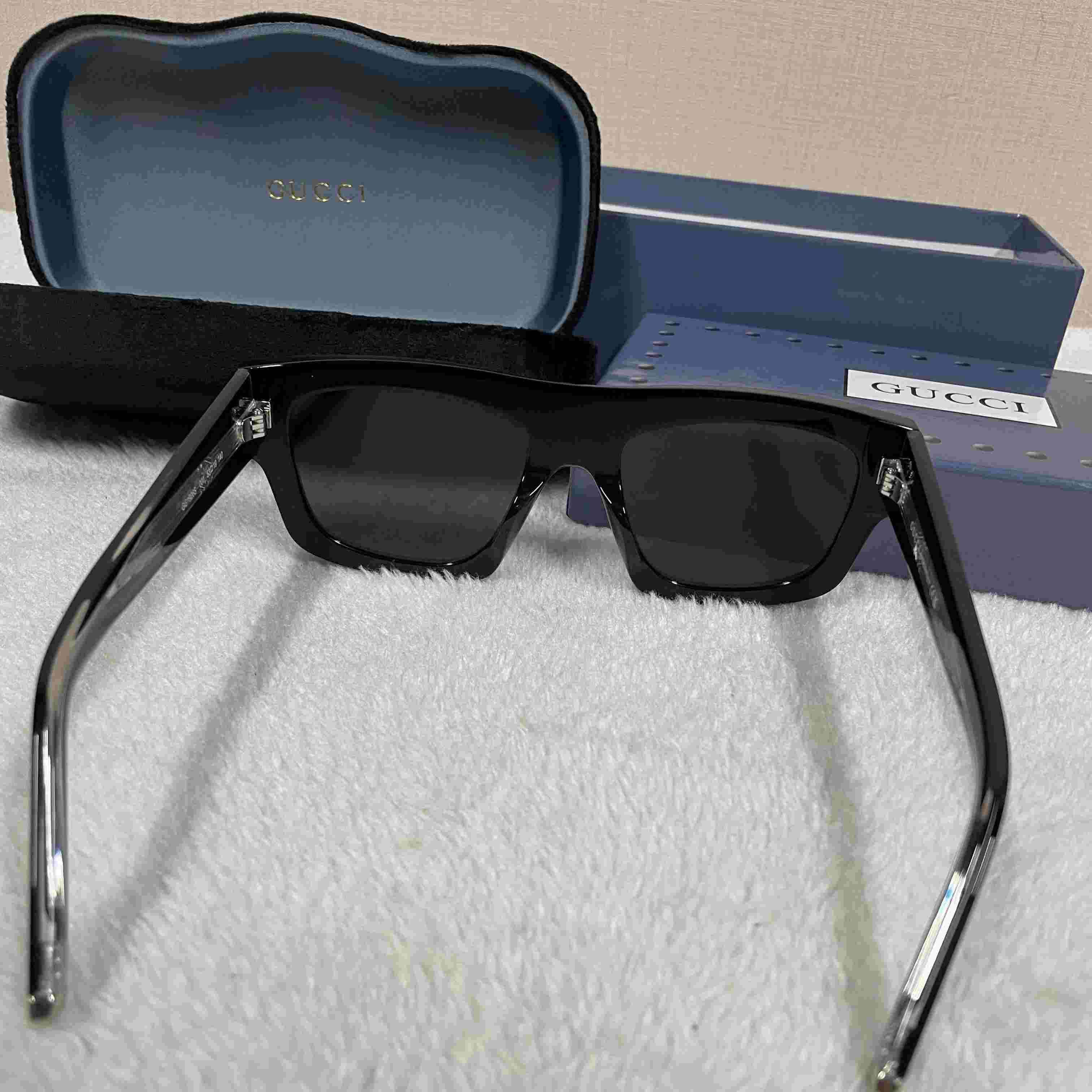 Gucci Rectangular Frame Sunglasses  GG1926s - DesignerGu