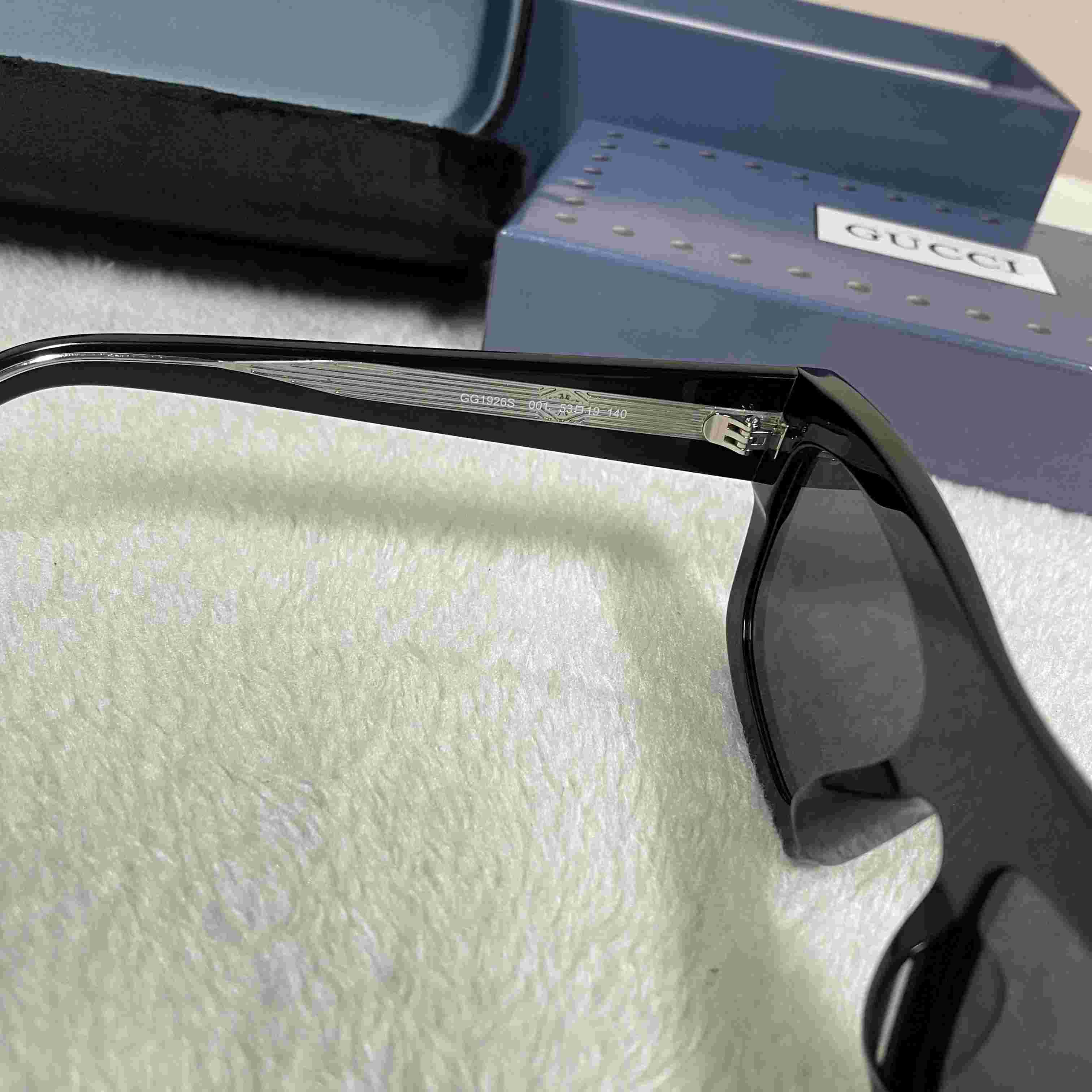 Gucci Rectangular Frame Sunglasses  GG1926s - DesignerGu