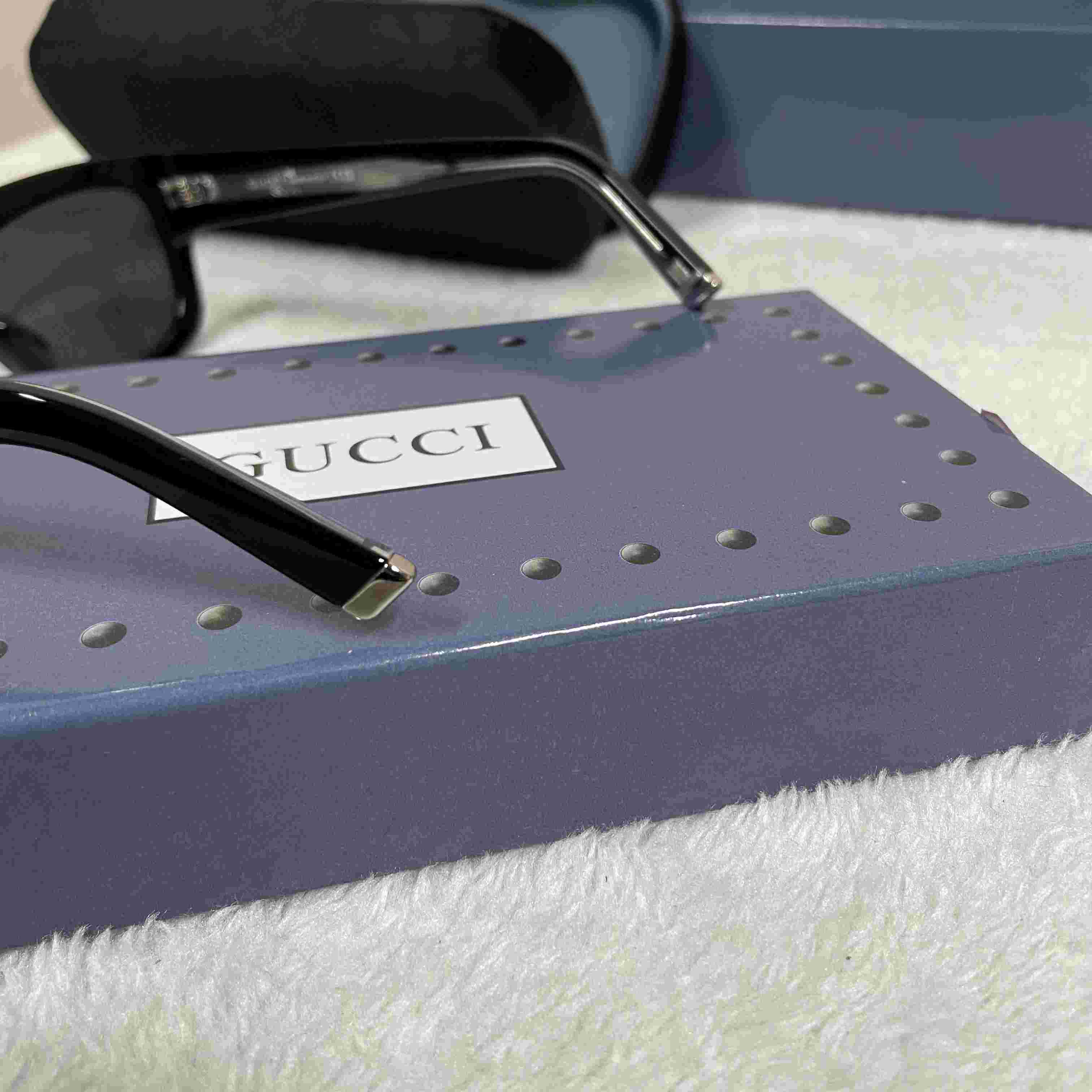 Gucci Rectangular Frame Sunglasses  GG1926s - DesignerGu
