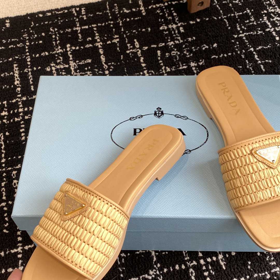Prada Crochet-detail Sandals  - DesignerGu