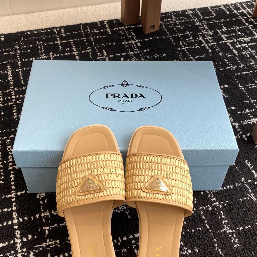 Prada Crochet-detail Sandals  - DesignerGu
