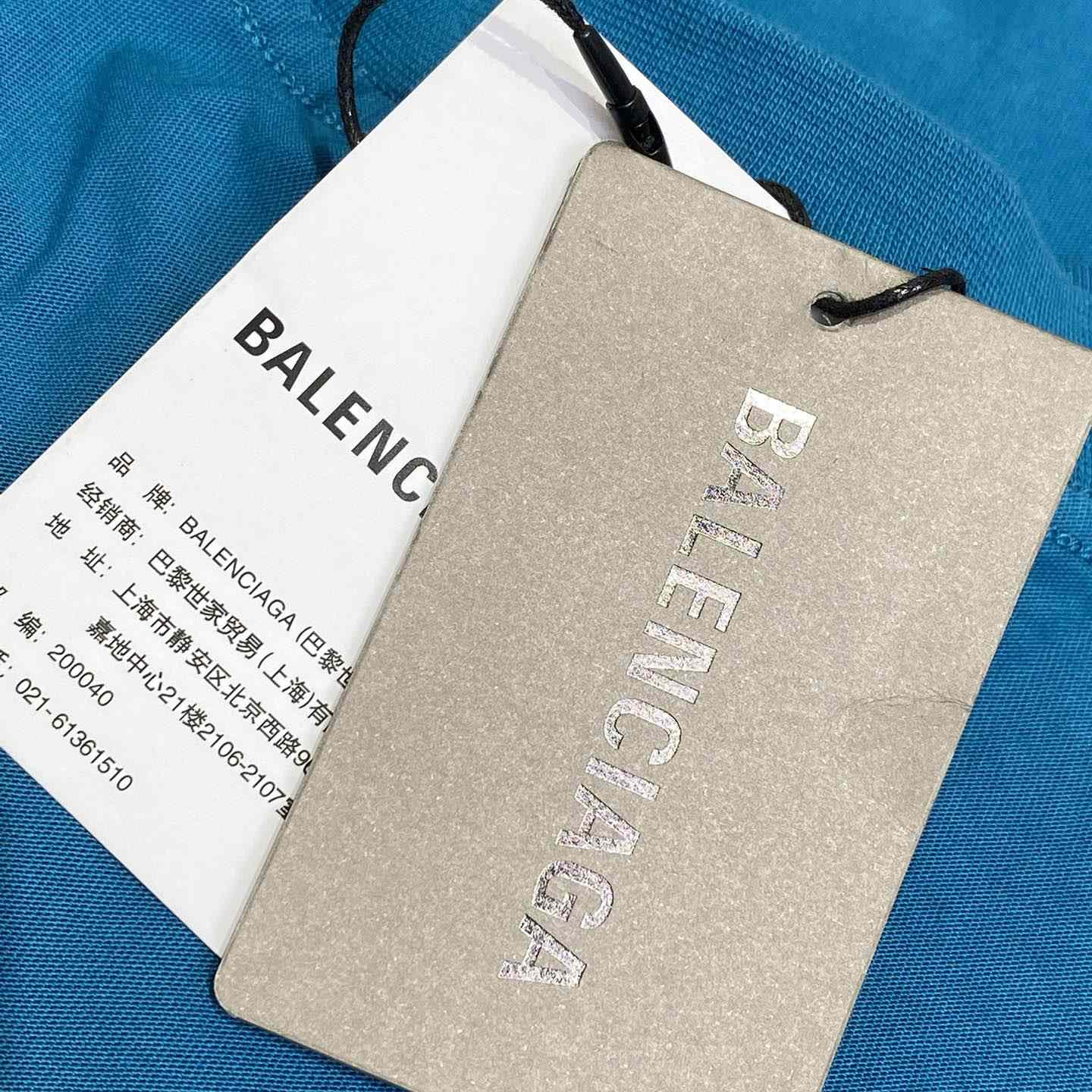 Balenciaga Inside-Out T-Shirt Medium Fit In Army Green - DesignerGu