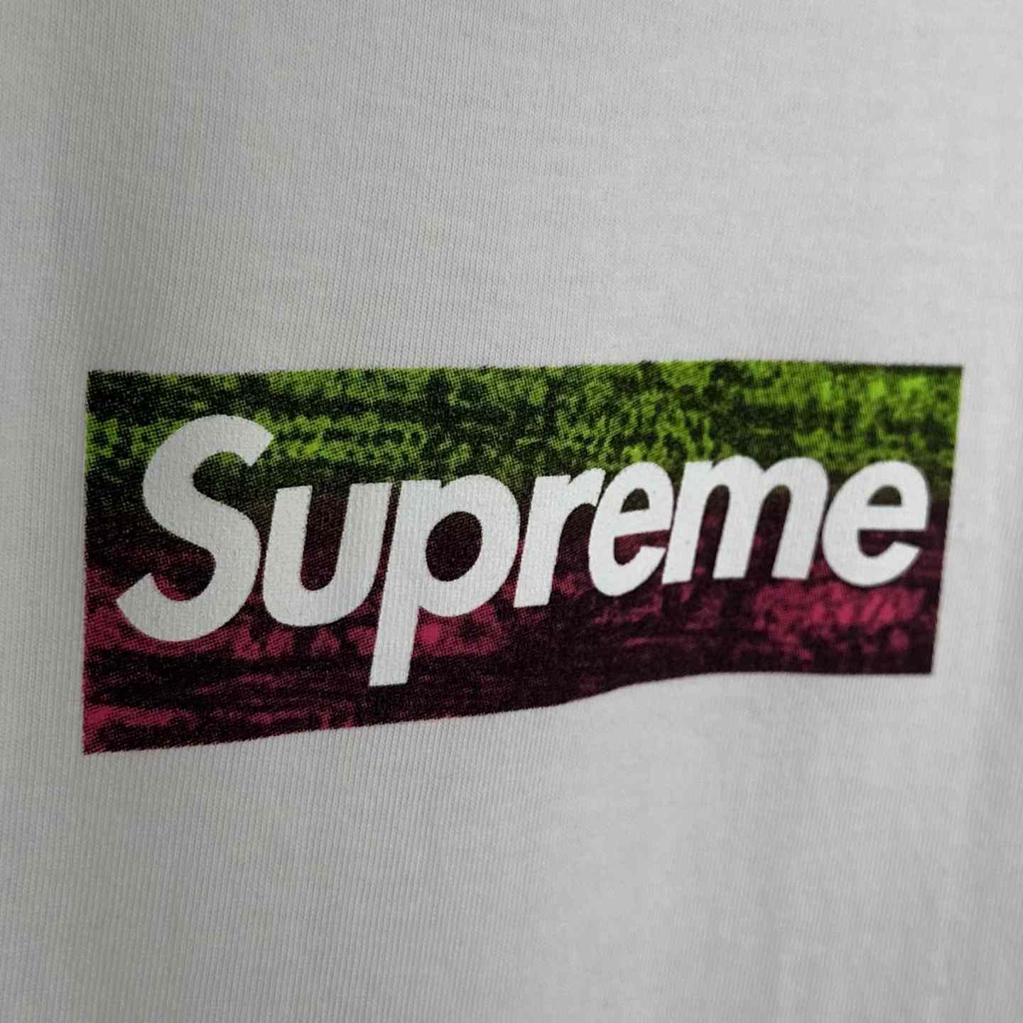 Supreme Los Angeles Fire Relief Box Logo Tee - DesignerGu