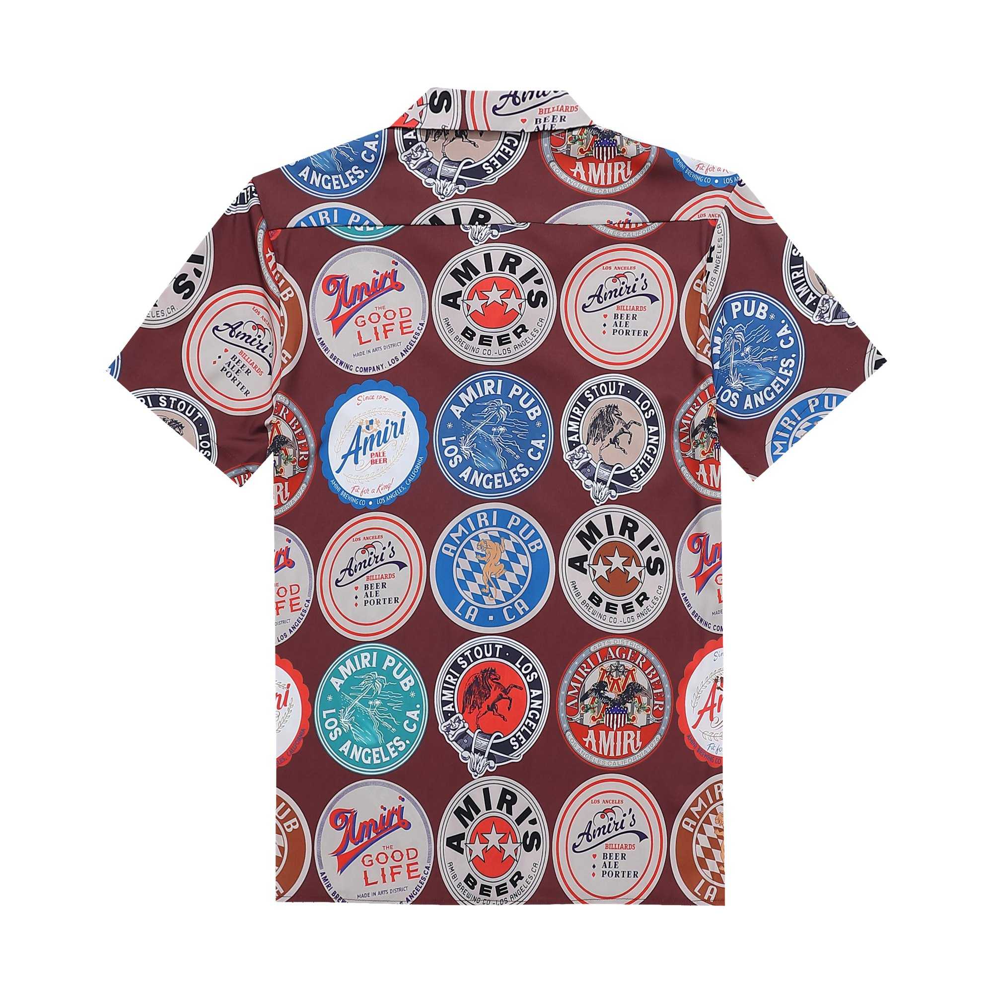 Amiri Silk Shirt And Short - DesignerGu