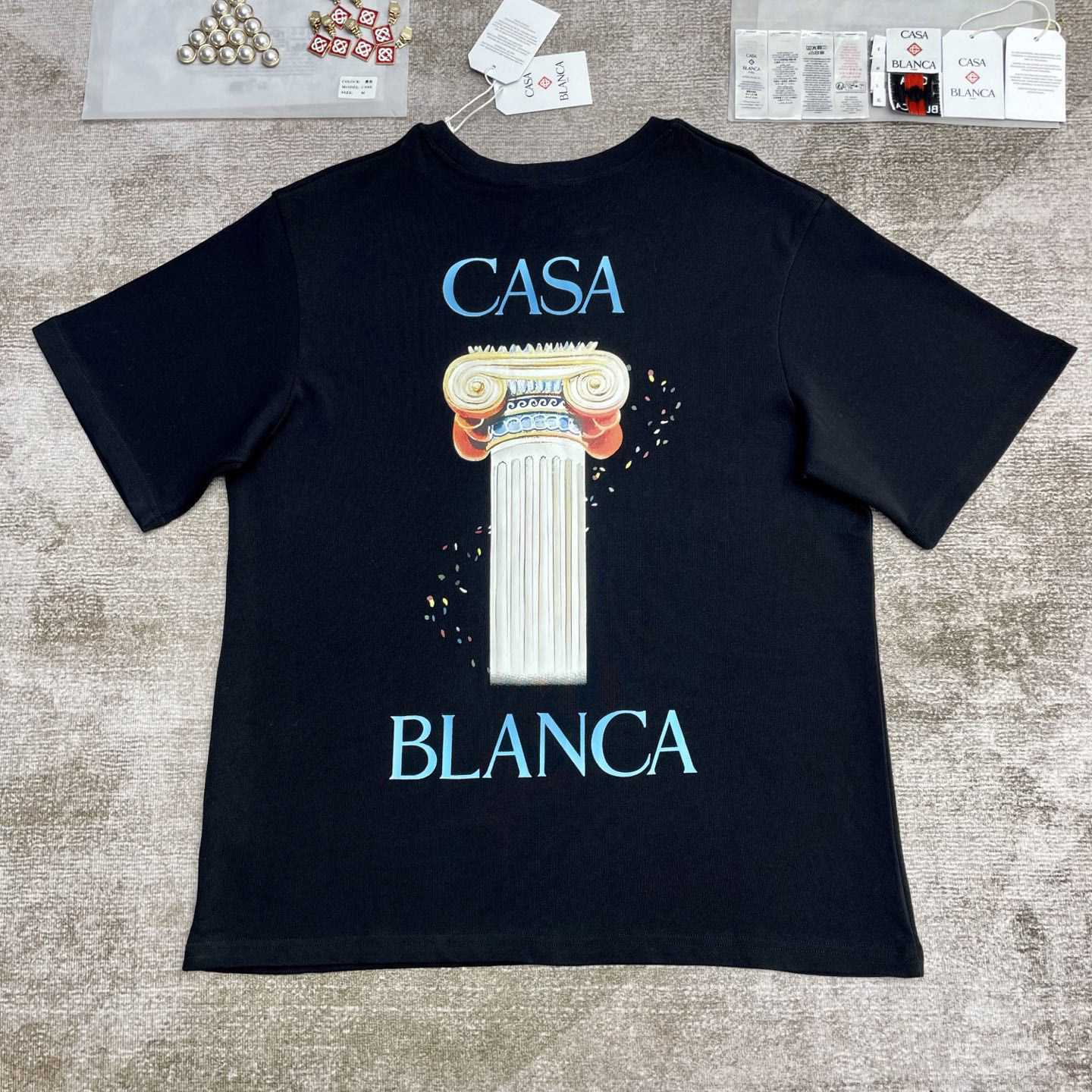 Casablanca La Colonne T-Shirt   C956 - DesignerGu