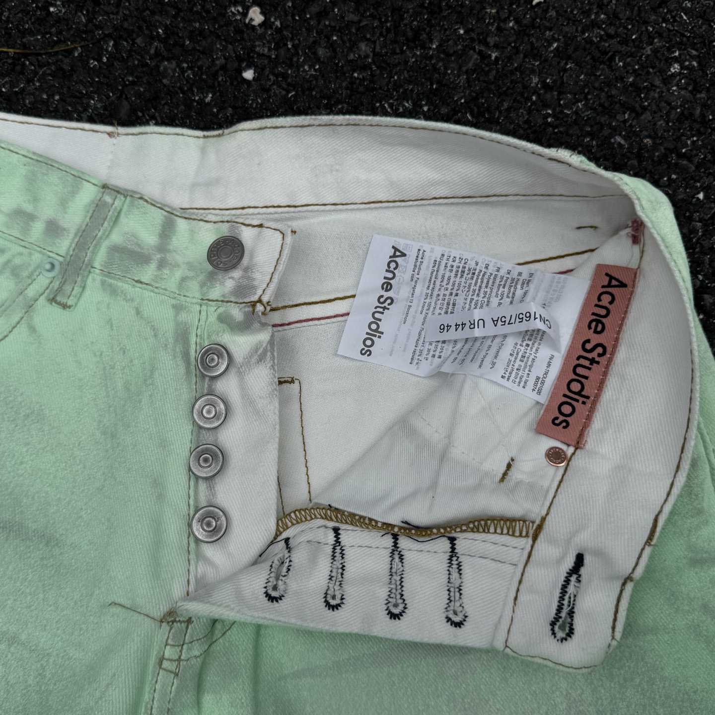 Acne Studios Loose Fit Jeans - 1981M - DesignerGu