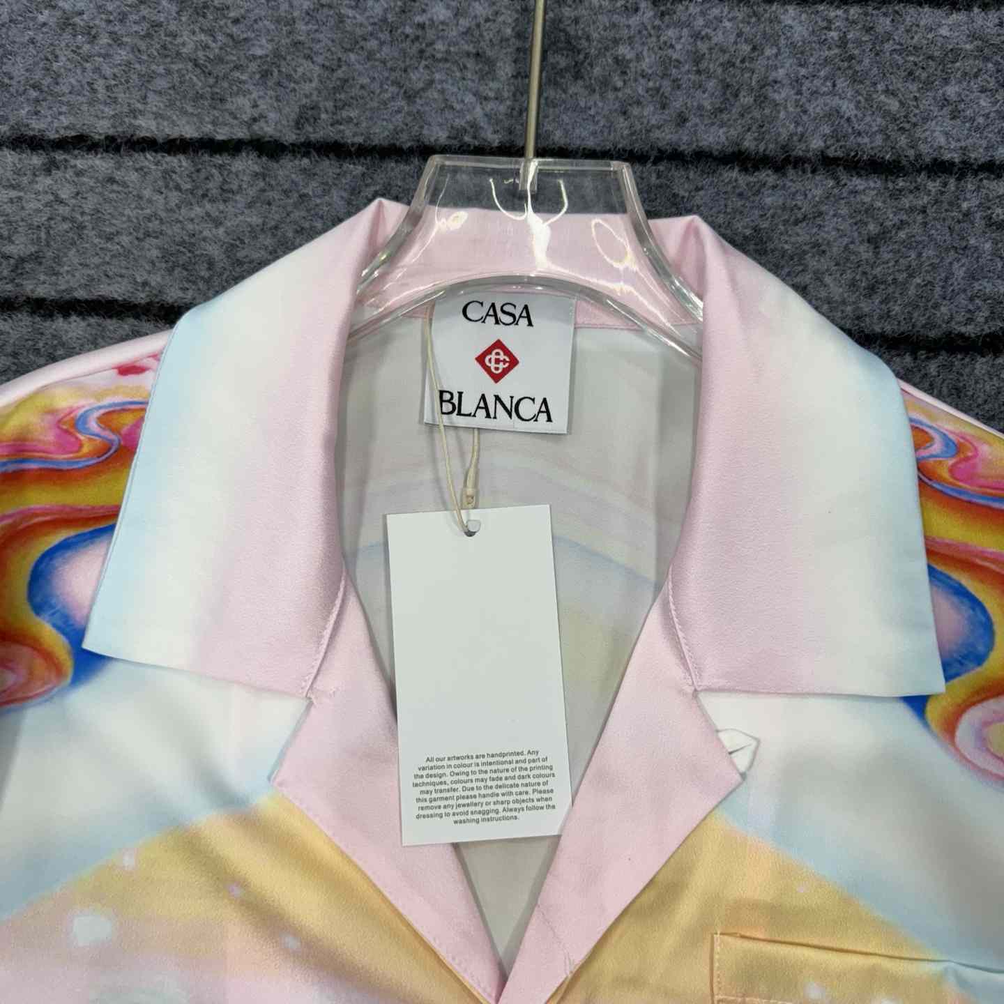 Casablanca Psychedelic Nirvana Swim Shirt - DesignerGu