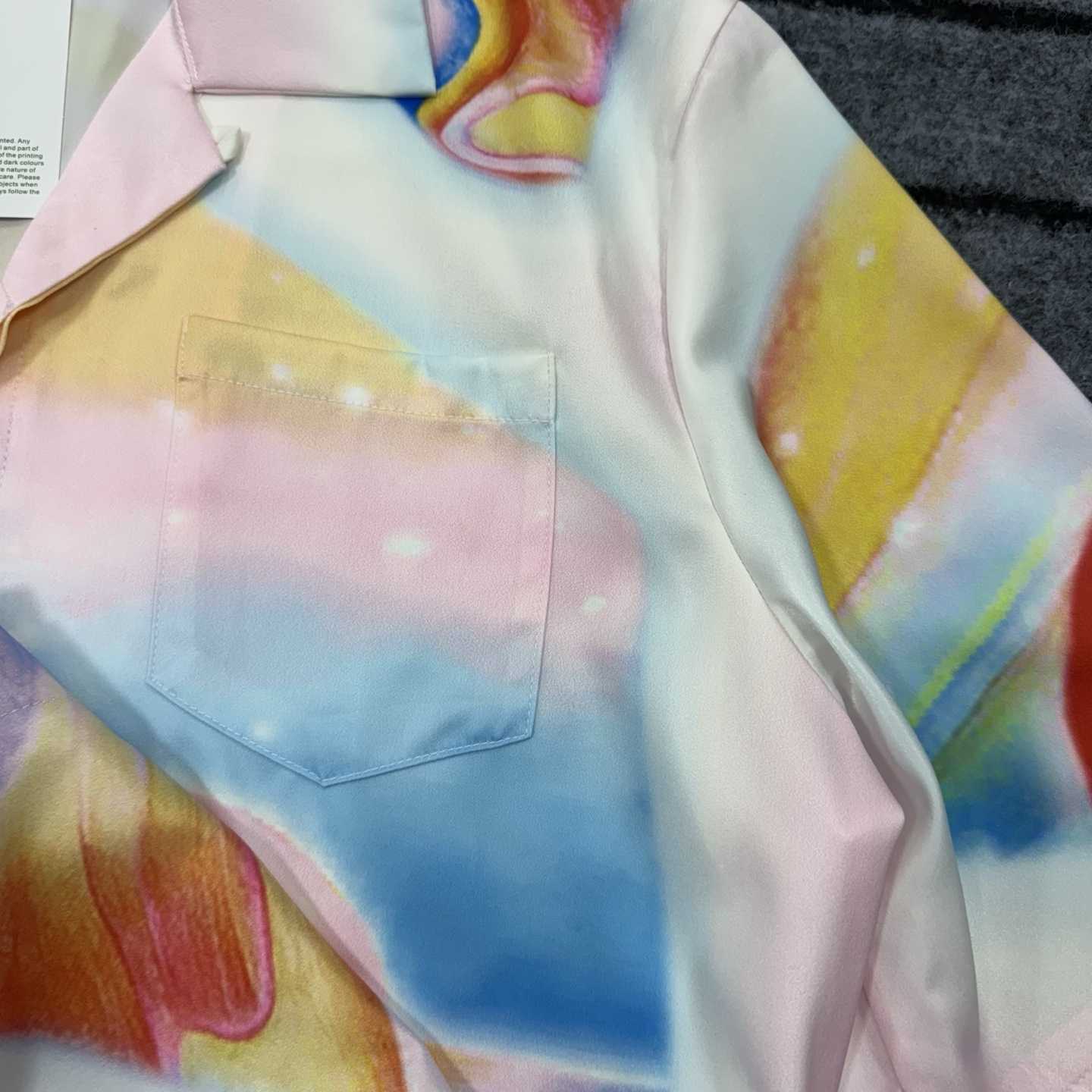 Casablanca Psychedelic Nirvana Swim Shirt - DesignerGu
