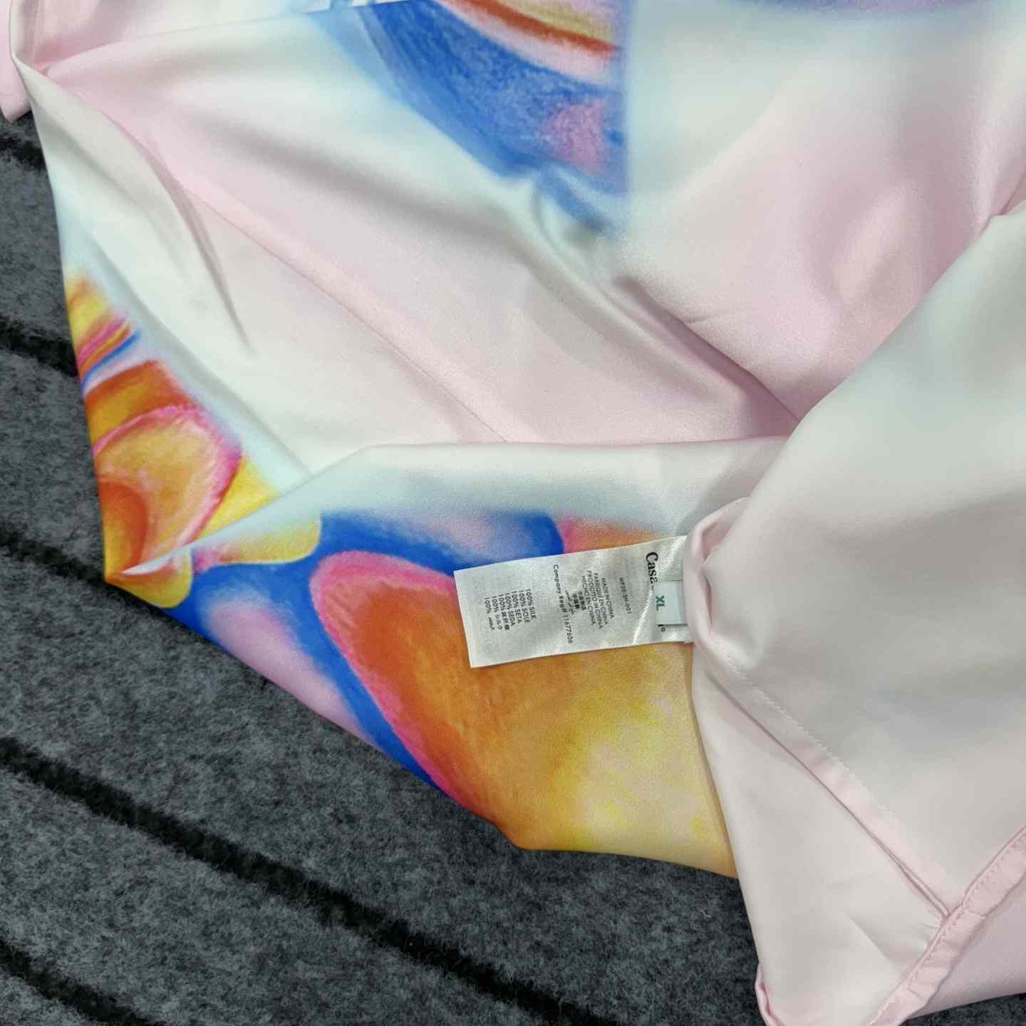 Casablanca Psychedelic Nirvana Swim Shirt - DesignerGu