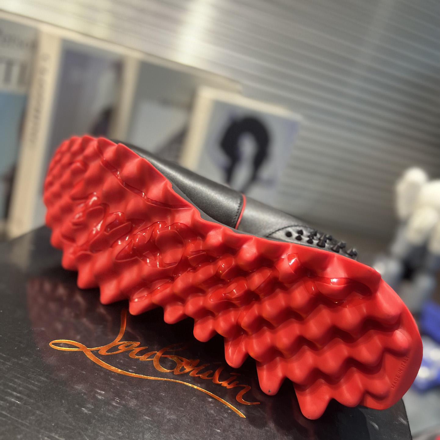 Christian Louboutin Sharkyloub SP Spikes Sneakers  - DesignerGu