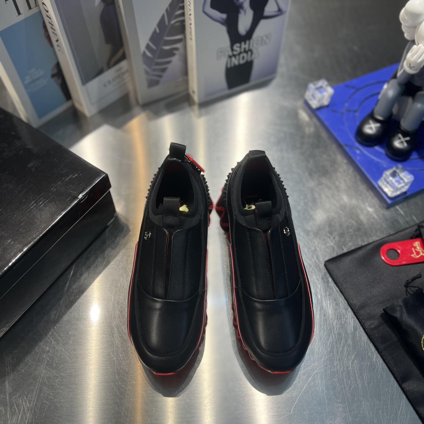 Christian Louboutin Sharkyloub SP Spikes Sneakers  - DesignerGu