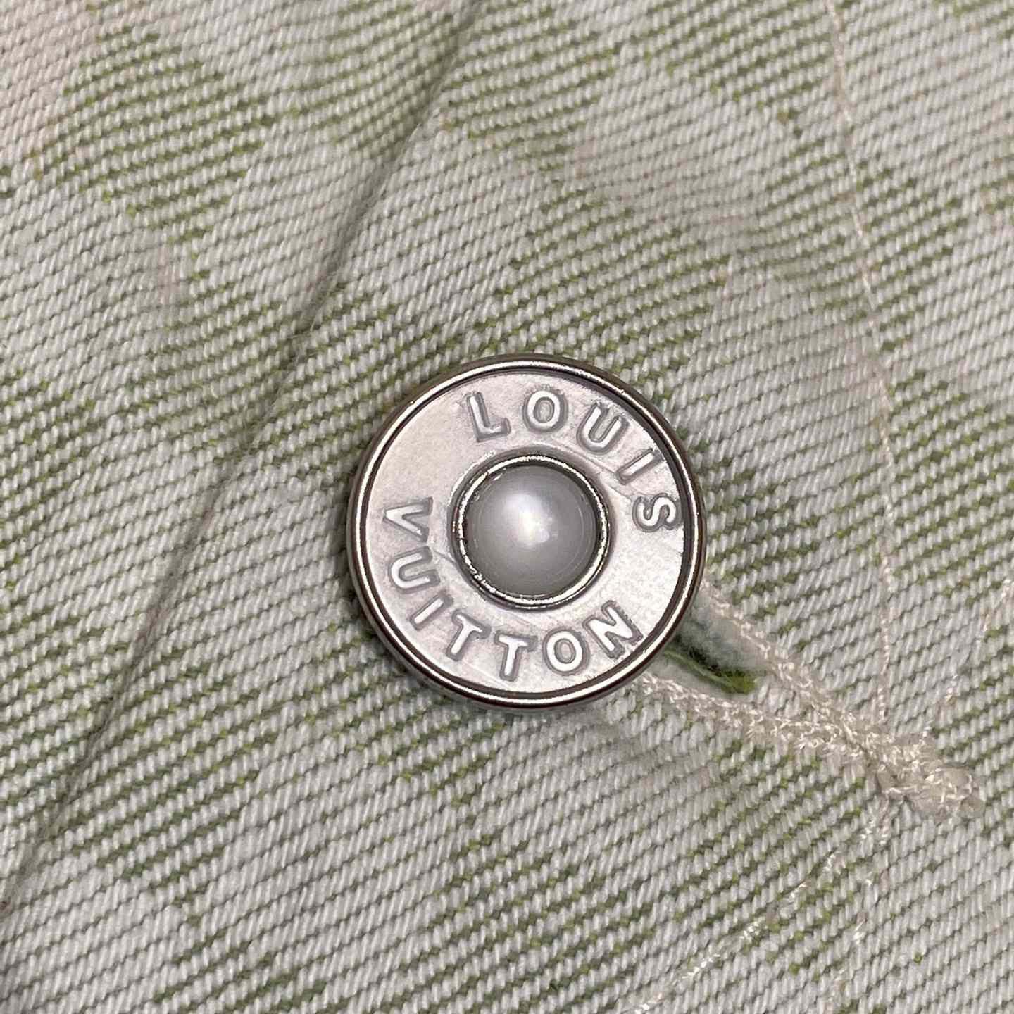 Louis Vuitton Damier Gradient Jacquard Denim Jacket   1AGTF1 - DesignerGu