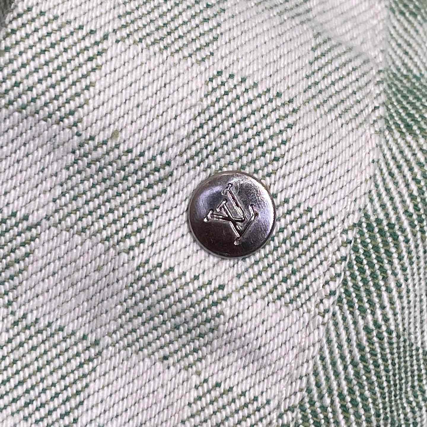 Louis Vuitton Damier Gradient Jacquard Denim Jacket   1AGTF1 - DesignerGu