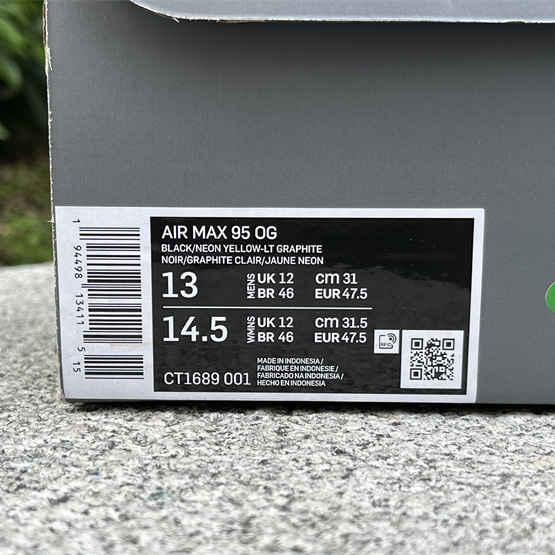  Nike Air Max 95 OG Neon  ACT1689-001 - DesignerGu