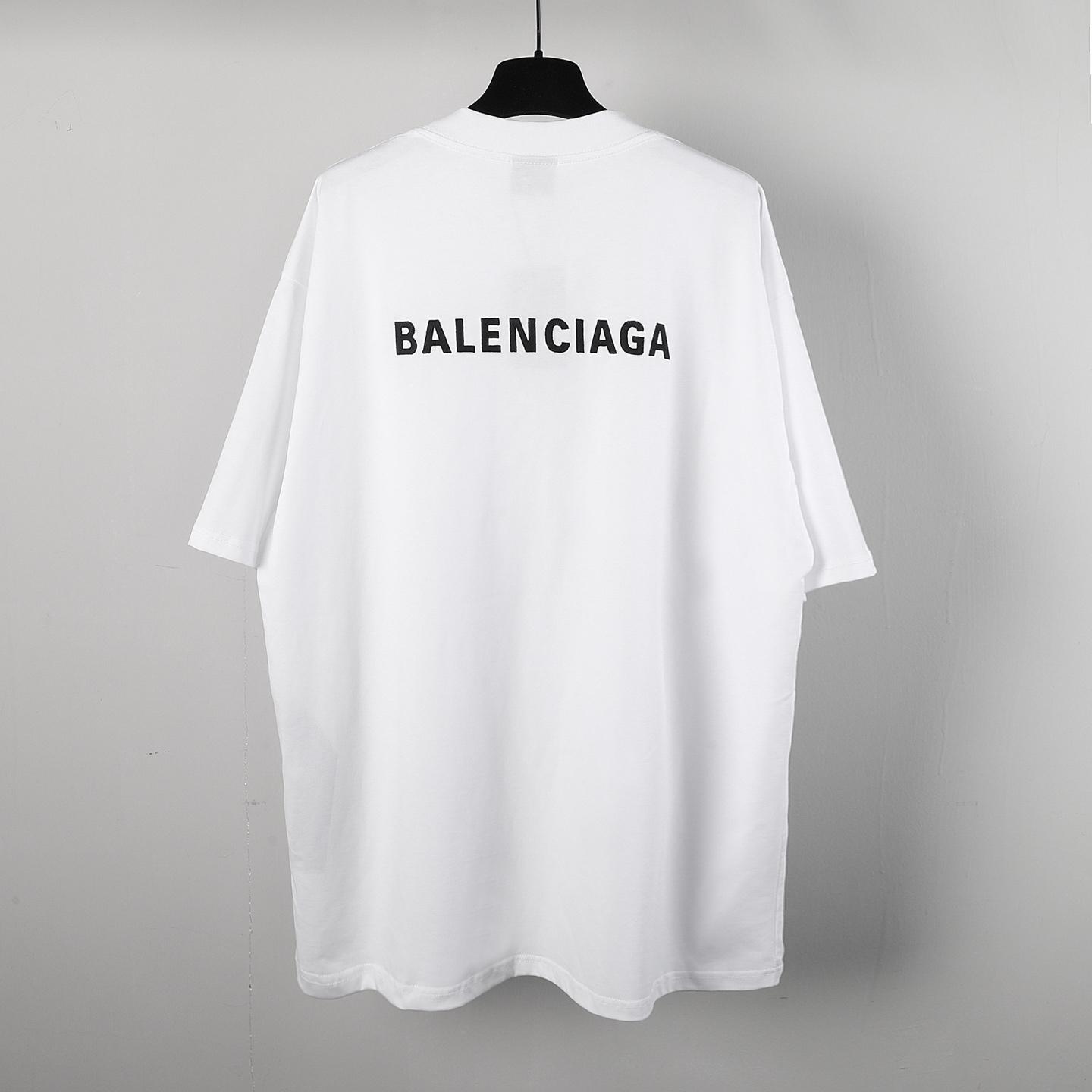 Balenciaga Logo-embroidered T-shirt - DesignerGu