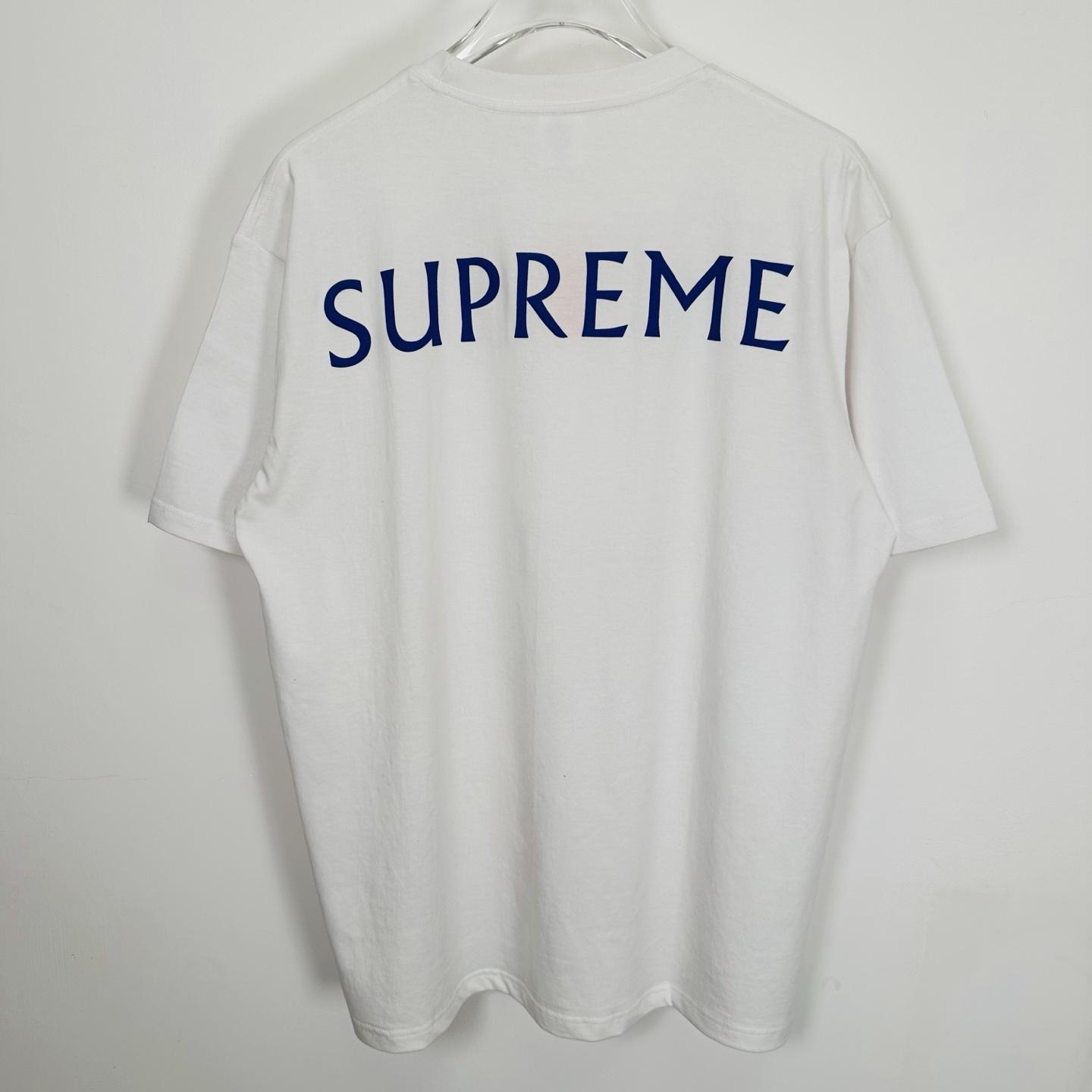 Supreme Damien Hirst Tee White - DesignerGu