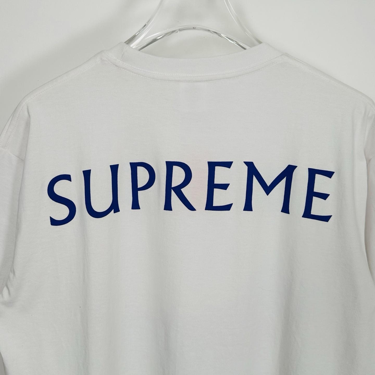 Supreme Damien Hirst Tee White - DesignerGu