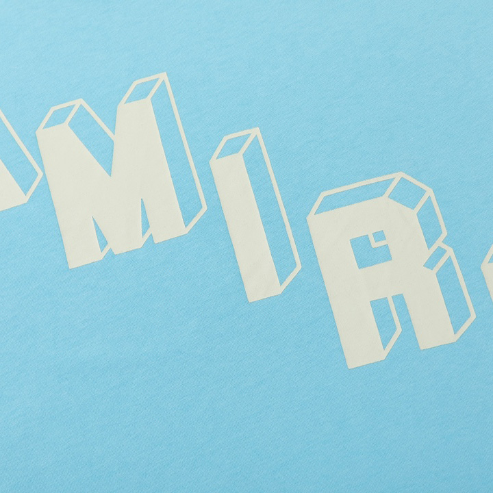 Amiri Flocked Hockey Skater Tee - DesignerGu