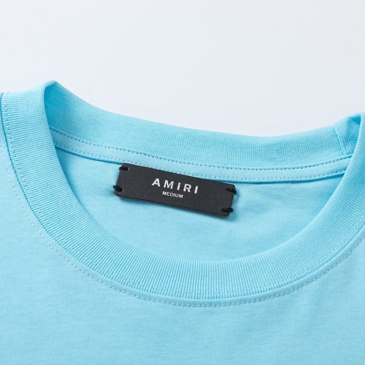 Amiri Flocked Hockey Skater Tee - DesignerGu