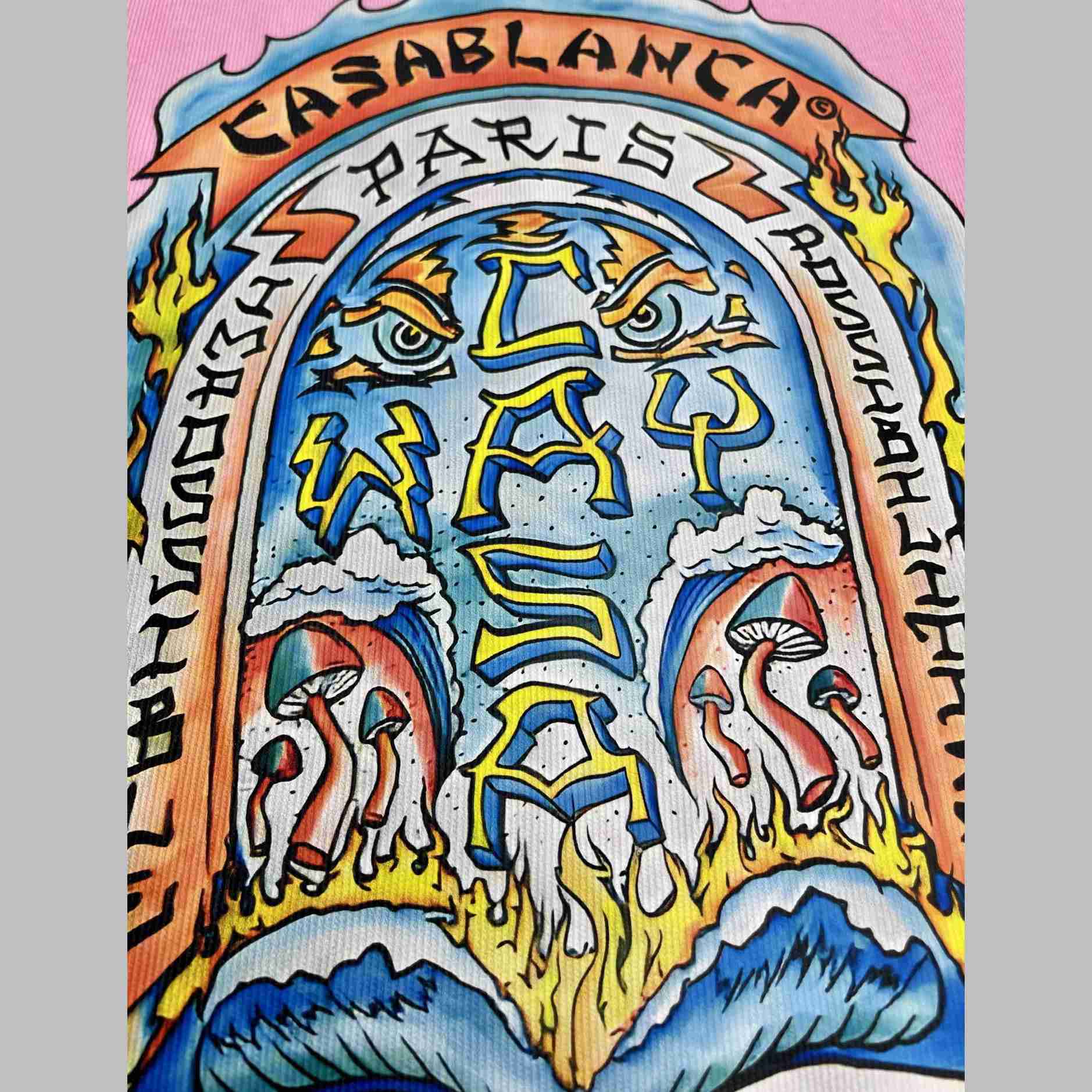 Casablanca Casa Way Skate Printed T-shirt   C982 - DesignerGu